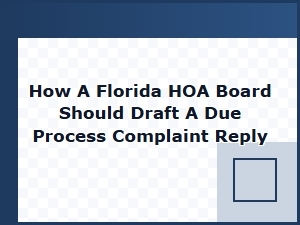Drafting a Hoa Due Process Complaint Reply